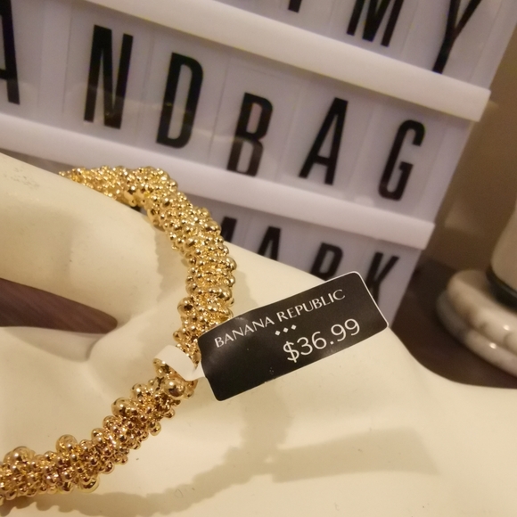 🎁🆕Banana Republic Factory Beaded Cuff Bracelet - Picture 2 of 6